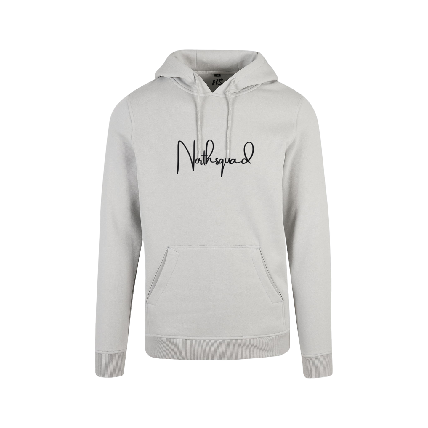 NS Seamless Hoodie i Asphalt – fram