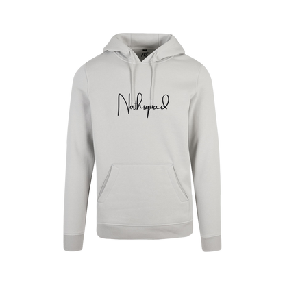 NS Seamless Hoodie i Asphalt – fram
