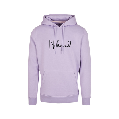 NS Seamless Hoodie i Purple Rain – fram