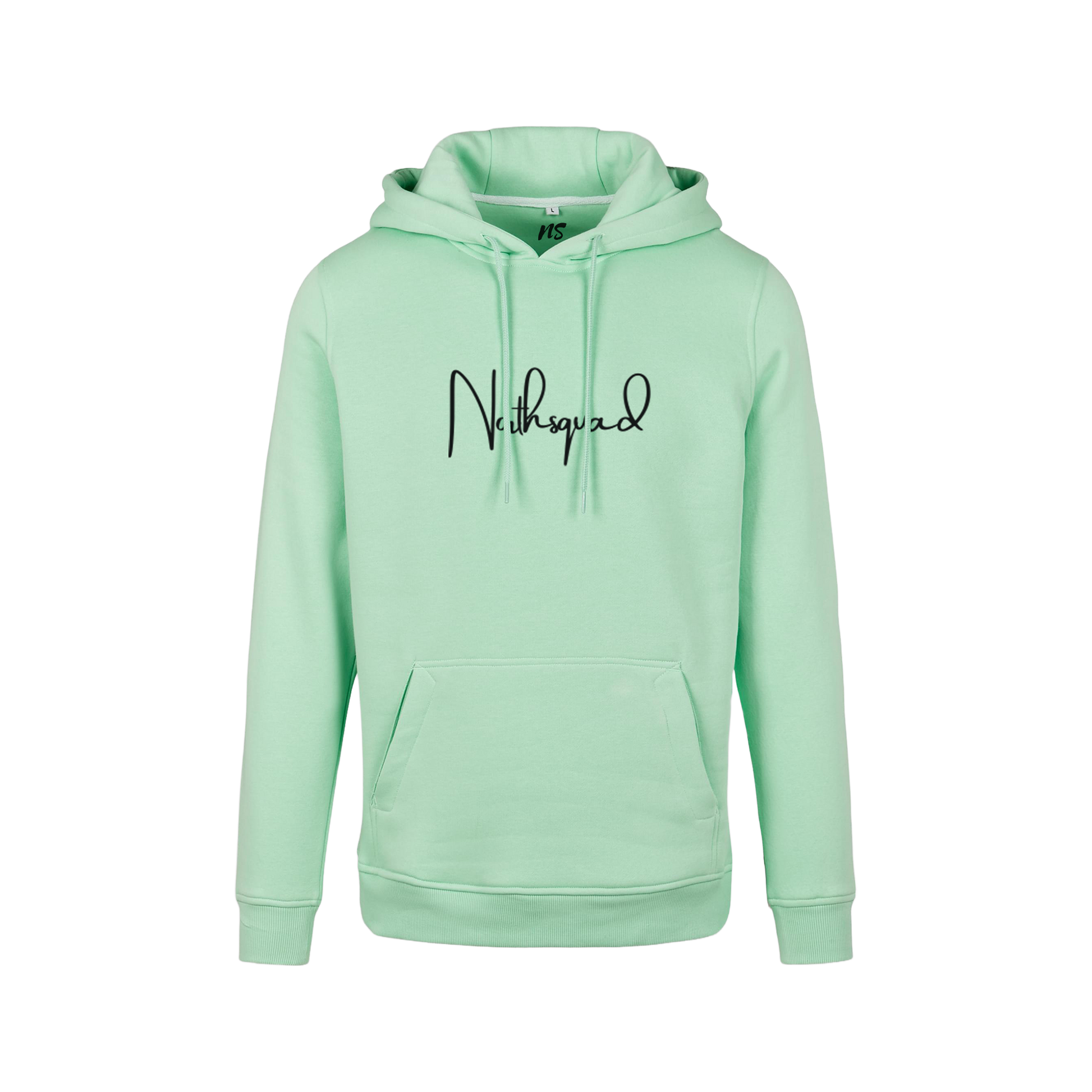 NS Seamless Hoodie i Northern Lights – fram