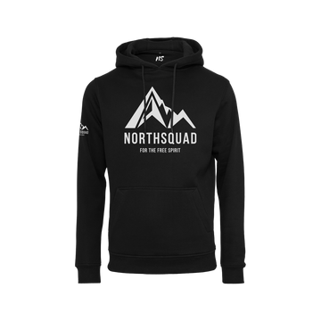 NS Summit Hoodie i Black Ice – fram