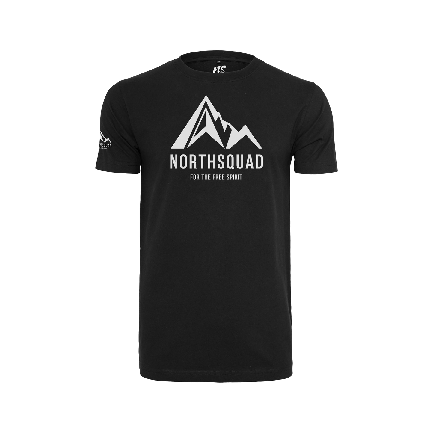 NS Summit T-shirt i Black Ice – fram