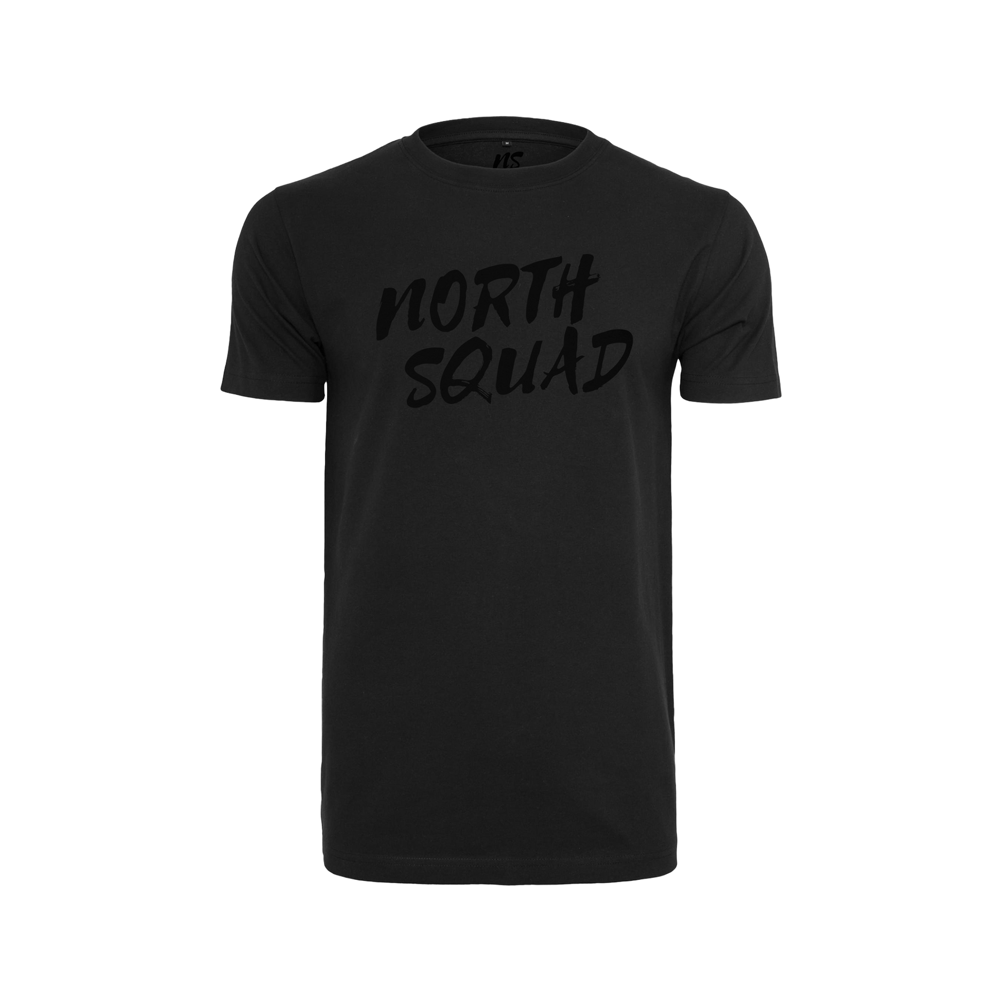 NS Venture T-shirt i Black Ice – detalj