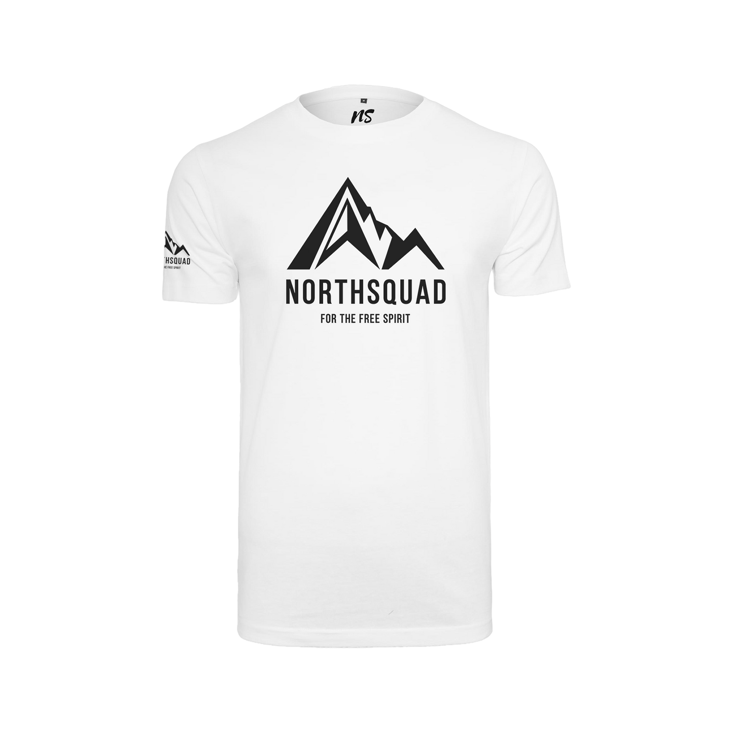 NS Summit T-shirt i Snow – fram