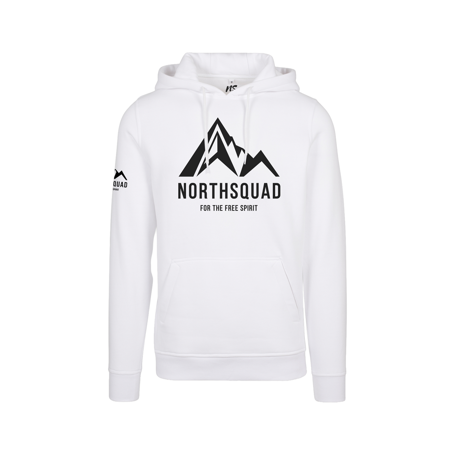 NS Summit Hoodie i Snow – fram