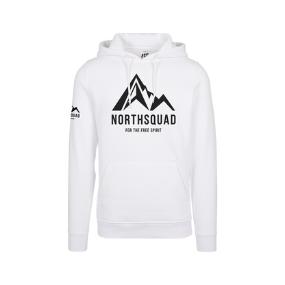 NS Summit Hoodie i Snow – fram