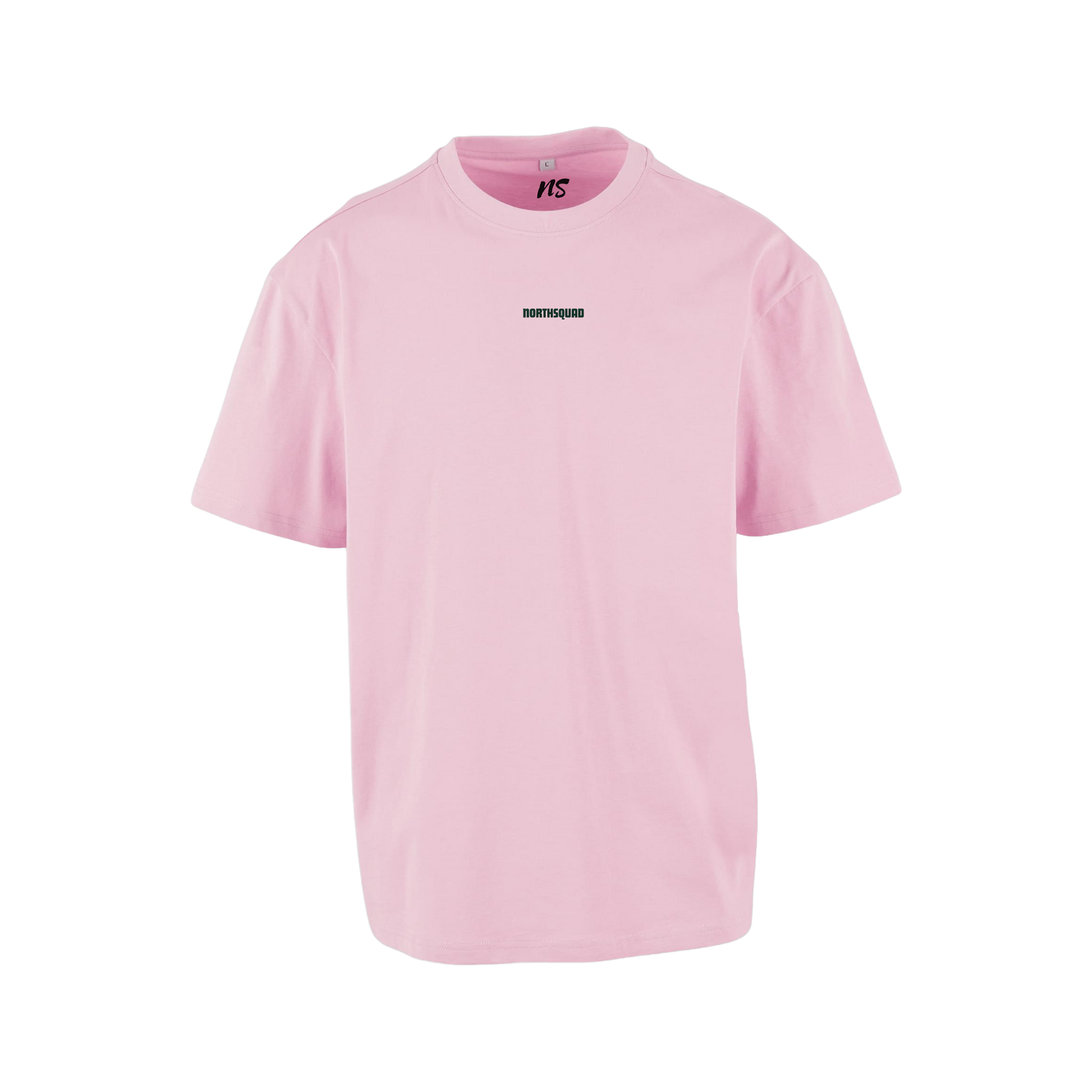 NS Untamed Clean Loose T-shirt i Pink Mist – fram