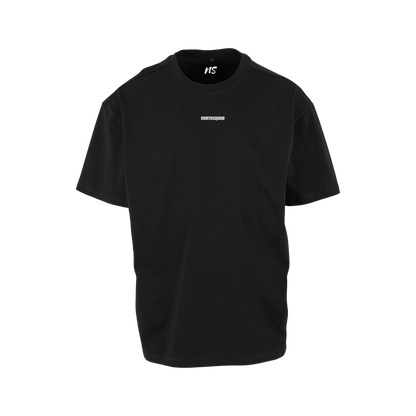 NS Untamed Clean Loose T-shirt i Black Ice – fram