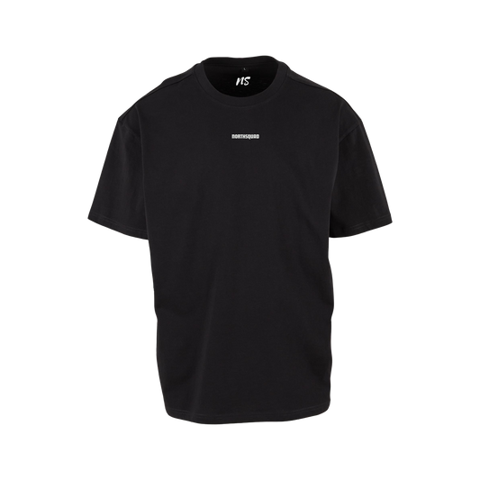 NS Untamed Clean Loose T-shirt i Black Ice – fram