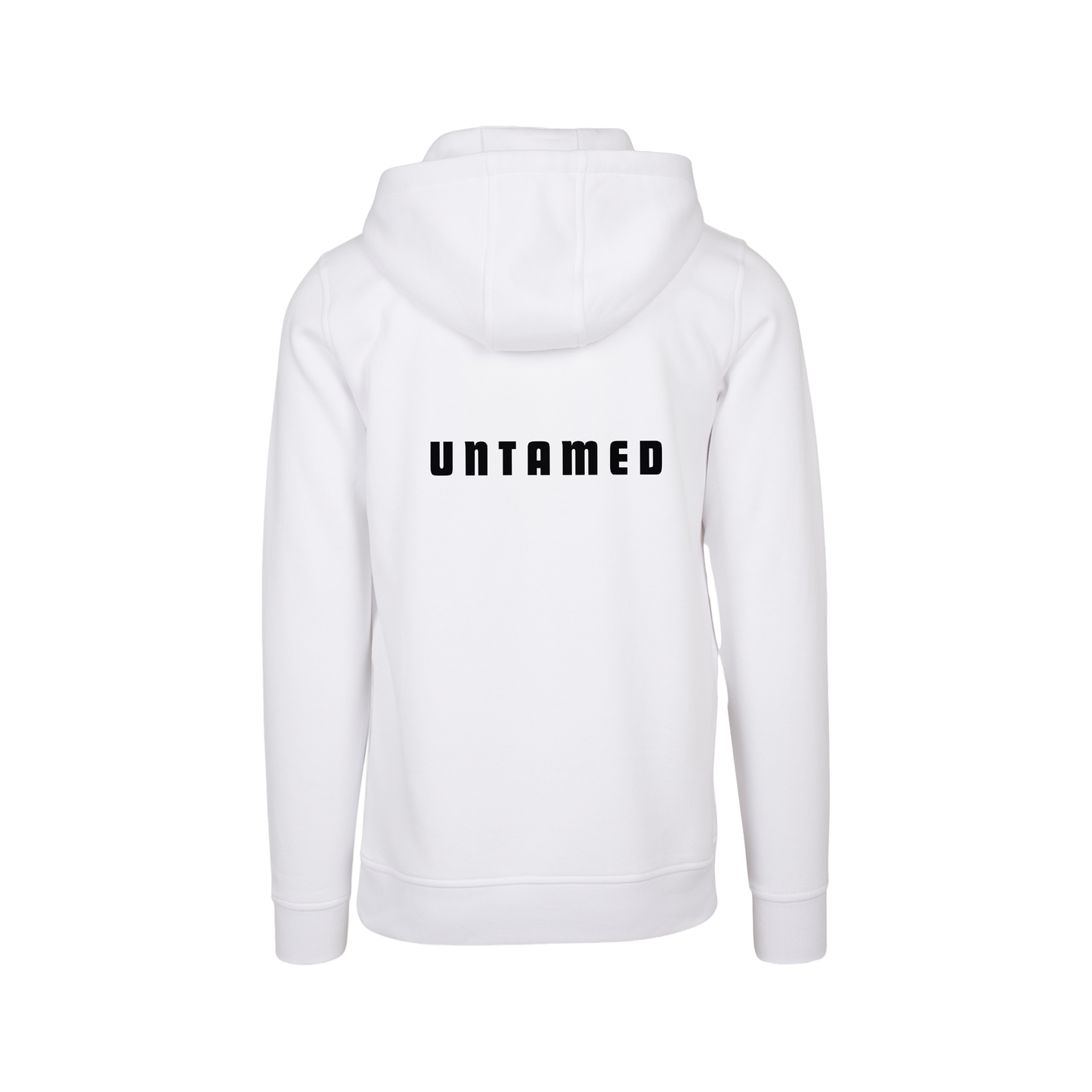 NS Untamed Hoodie i Snow – rygg med tryck