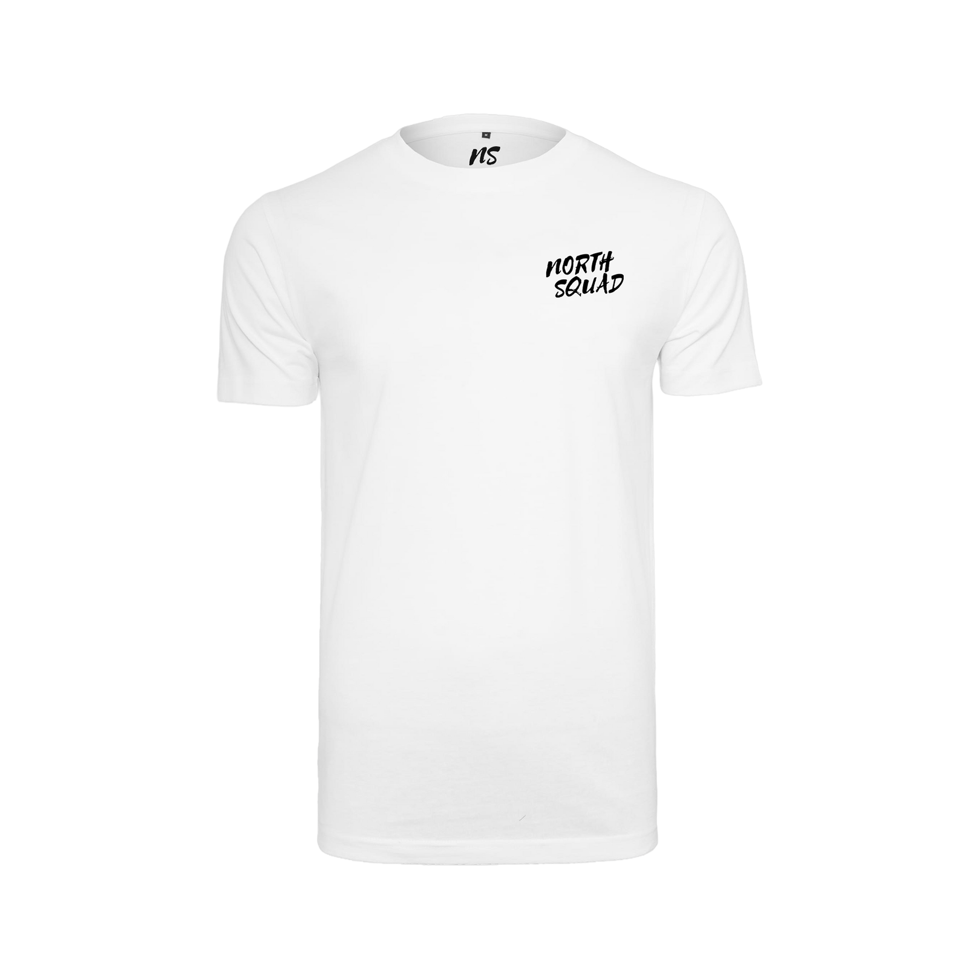 NS Tidy T-shirt i Snow – fram