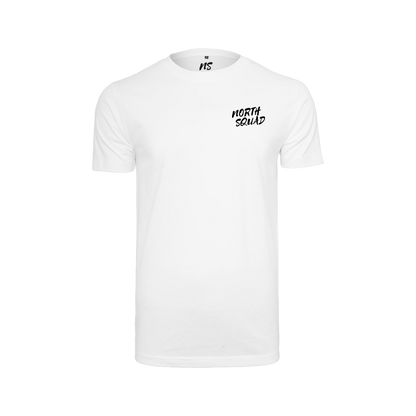 NS Tidy T-shirt i Snow – fram