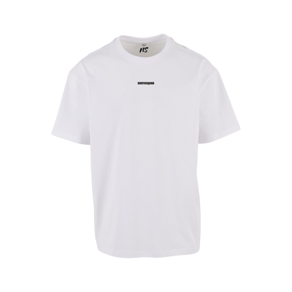 NS Untamed Clean Loose T-shirt i Snow – fram