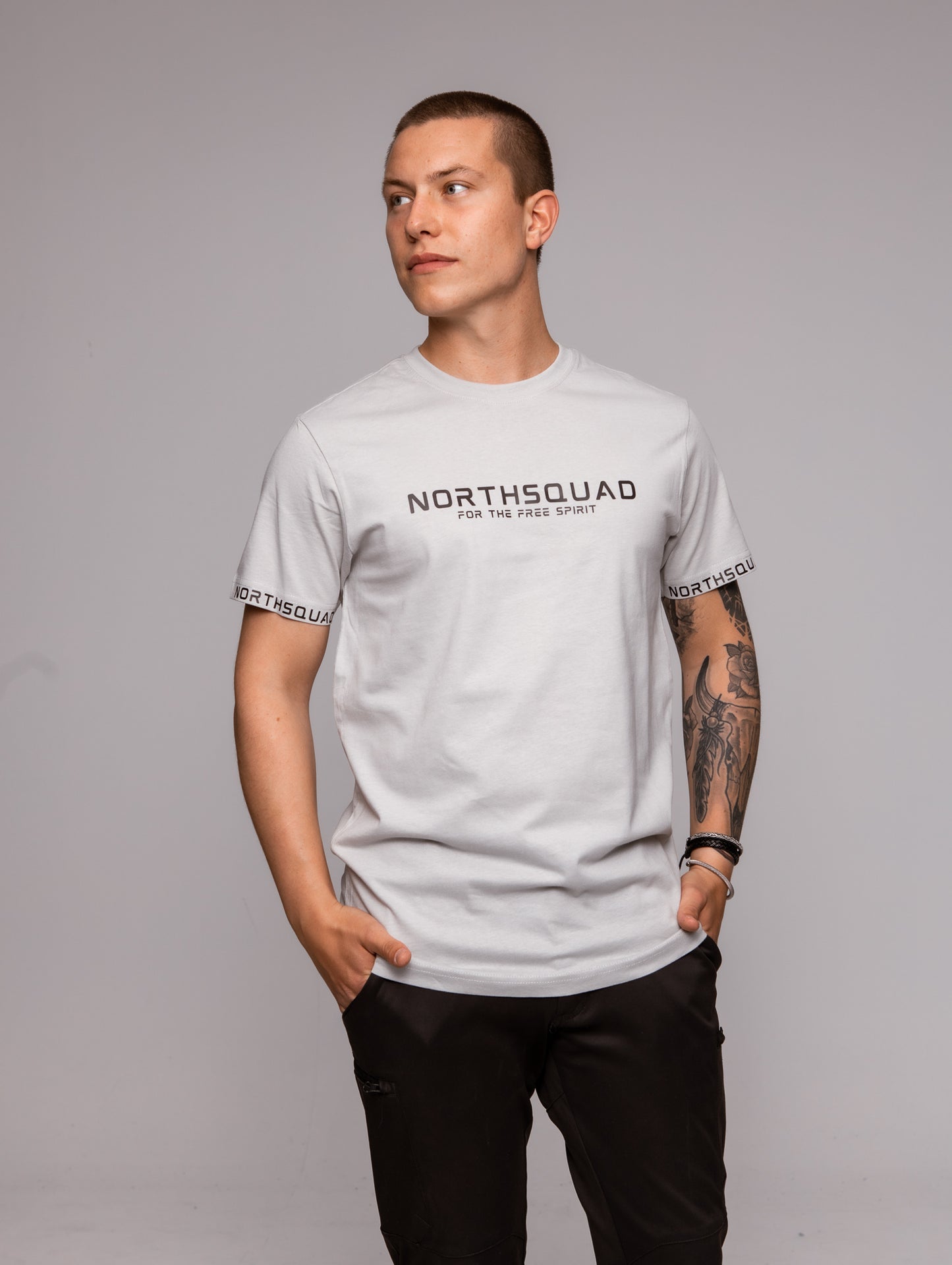 NS Invictus T-shirt - Asphalt - Northsquad