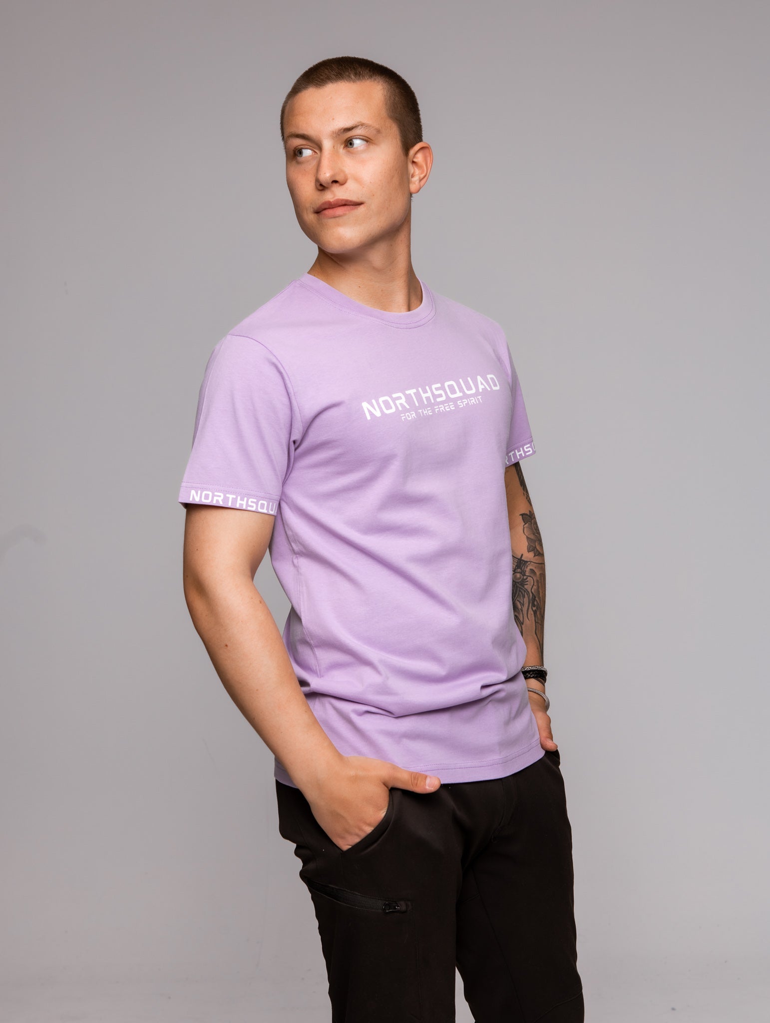 NS Invictus T-shirt - Purple Rain - Northsquad