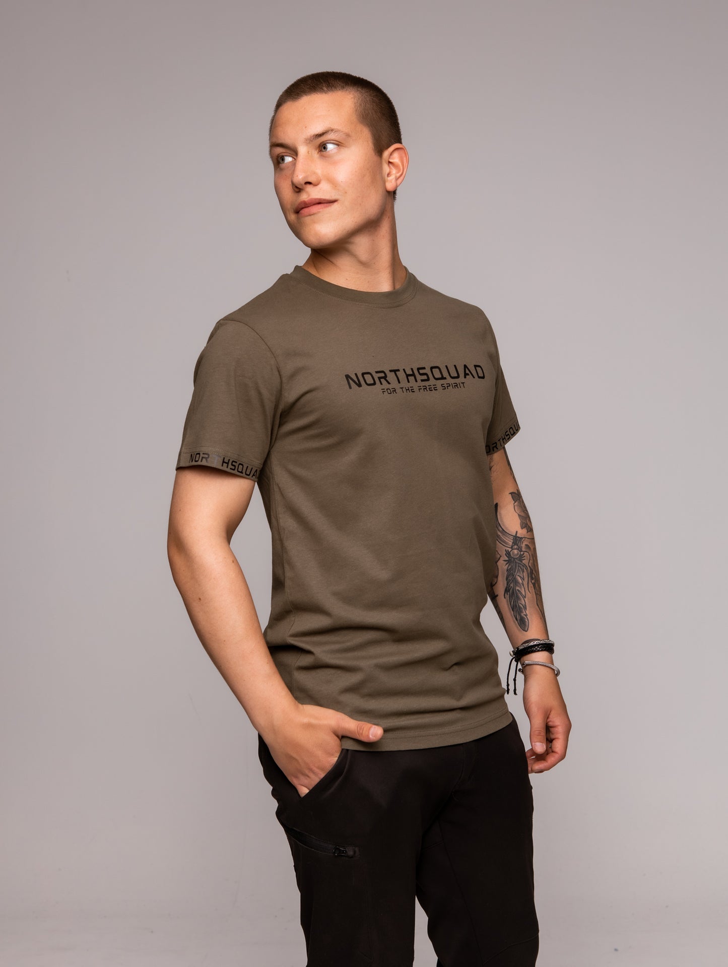 NS Invictus T-shirt - Forest - Northsquad