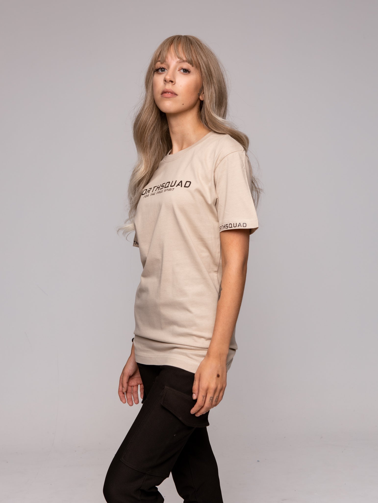 NS Invictus T-shirt - Sand - Northsquad