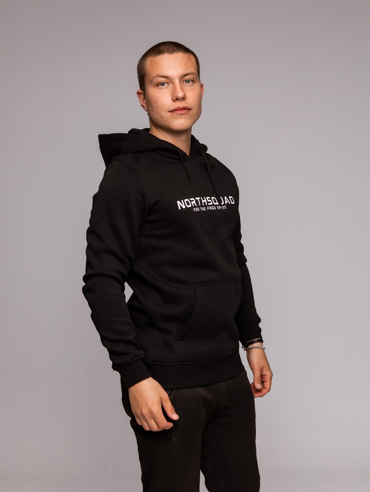 NS Invictus Hoodie - Black Ice - Northsquad